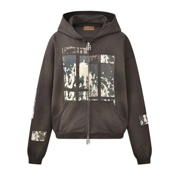 Birth of Royal Child Flash Light Hoodie in Grey - Picture 1 of 4